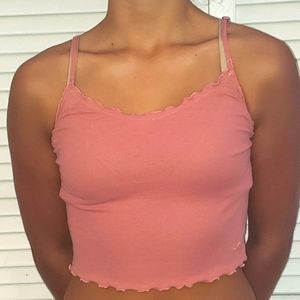 3/$15** Hollister Mauve Pink Tank spaghetti straps sz small